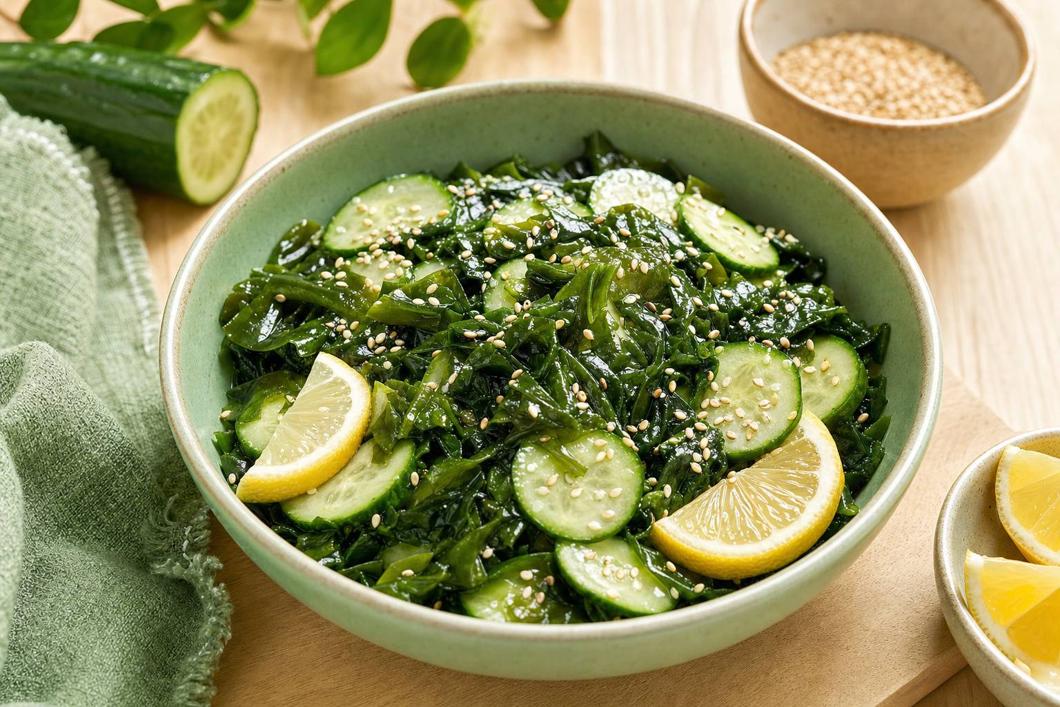 Alga wakame: propiedades nutricionales destacadas