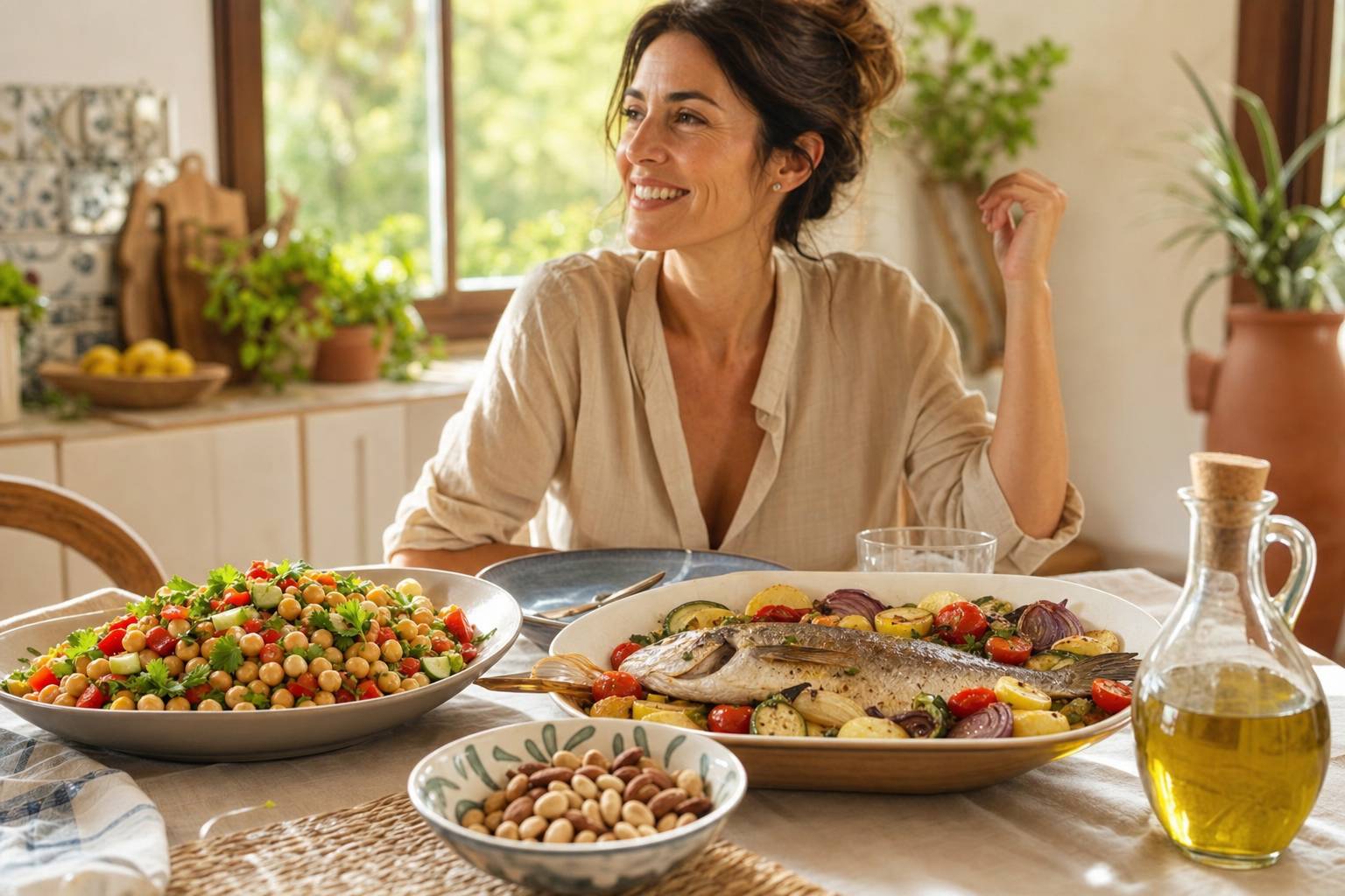 Dieta mediterránea para bajar colesterol: menú semanal y consejos