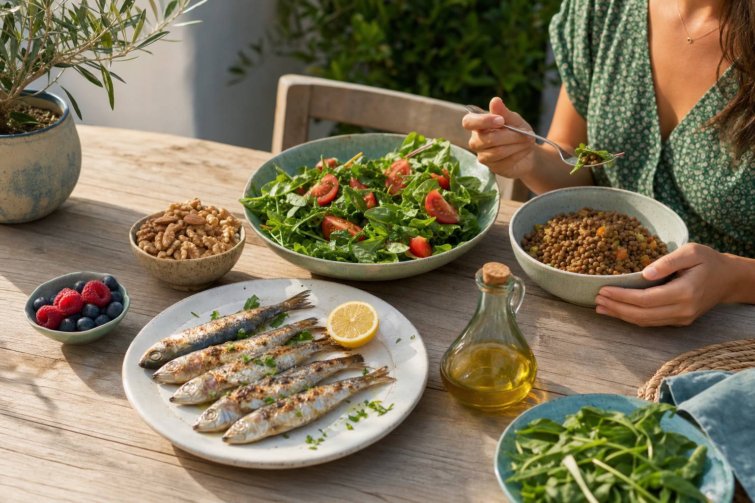 Dieta para reducir triglicéridos de forma natural: qué comer y qué hábitos ayudan