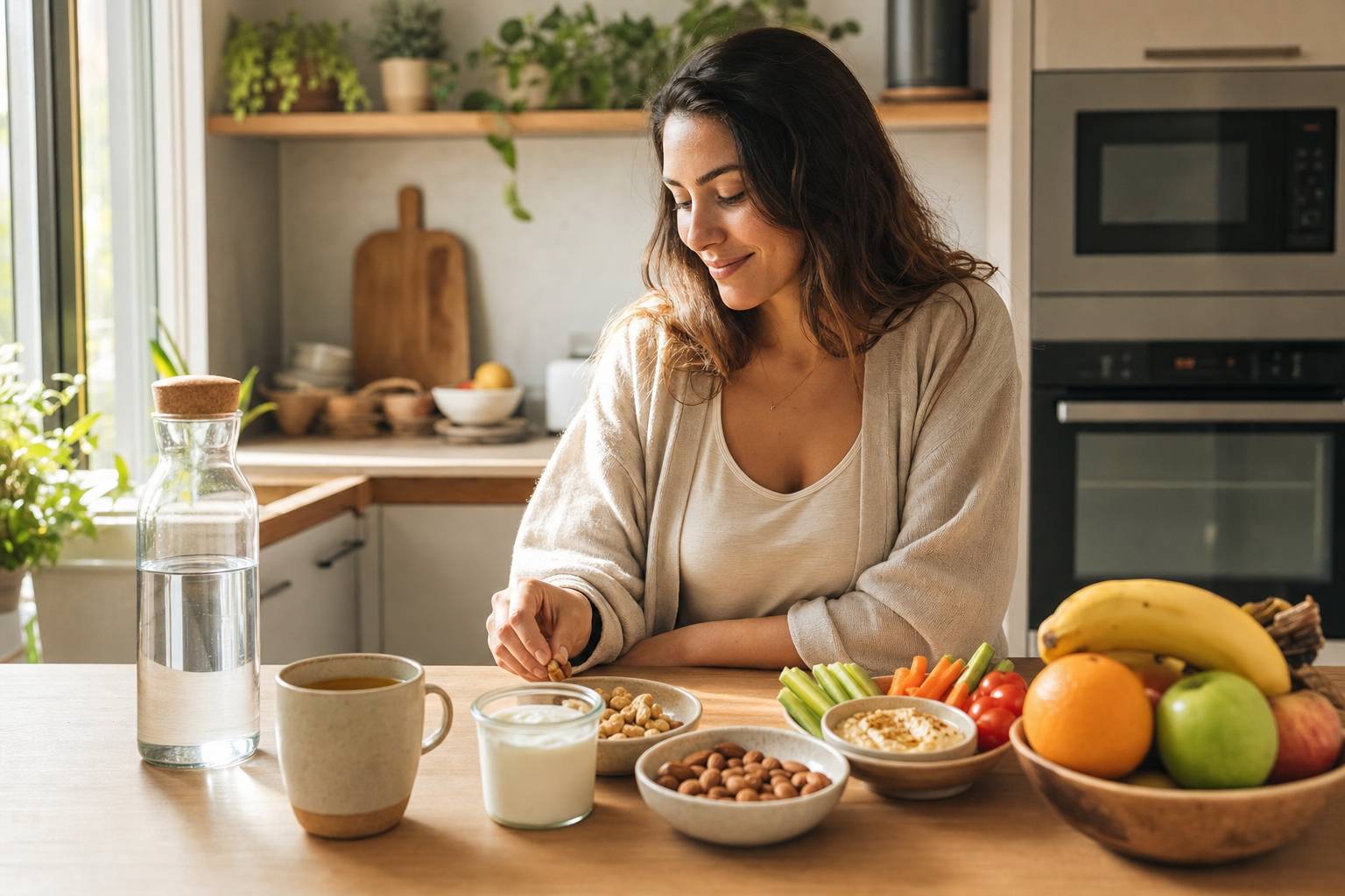 Hábitos saludables para evitar el picoteo: estrategias para reducir antojos y comer con más control