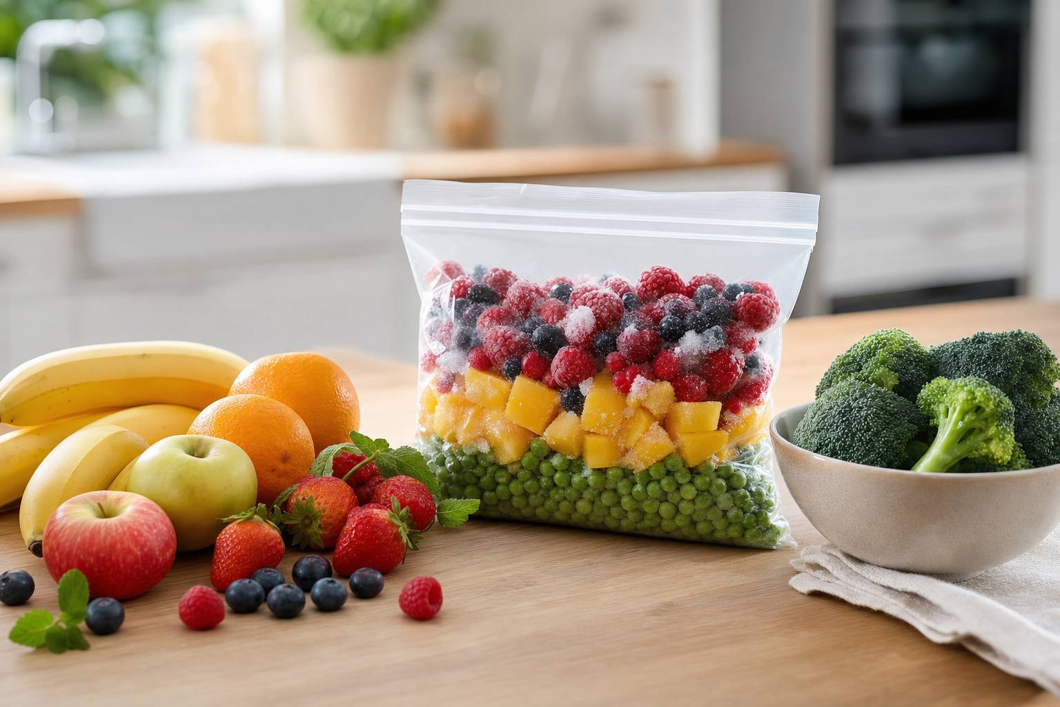 ¿La fruta pierde vitaminas al congelarse?