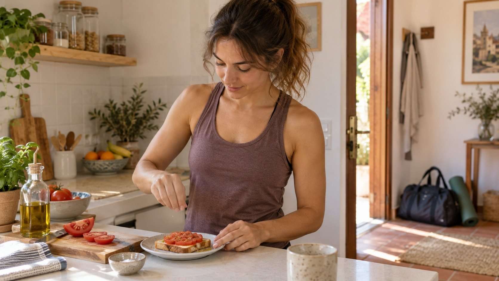 Qué comer antes de hacer ejercicio cuando entrenas entre semana