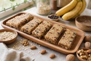 Barritas energéticas caseras de avena: receta y consejos para un snack saludable