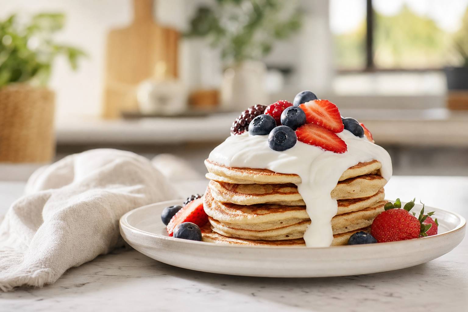 Tortitas proteicas de yogur y avena: receta fácil para desayunos y meriendas saludables